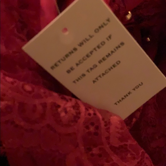 BNWT For love and lemons Sabina asymmetrical top S - Picture 5 of 5